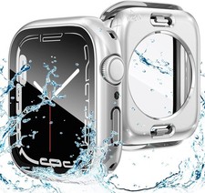 2-in-1 Waterproof Protective Case for Apple Watch 44mm Series 6/5/4, SE 3/2/1