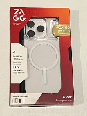 ZAGG Crystal Palace Lite Snap Case iPhone 17 Pro - Clear