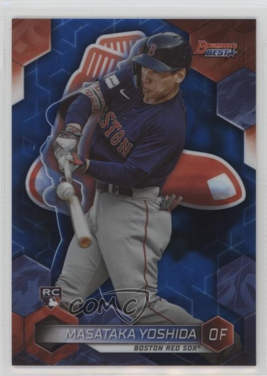 2023 Bowman's Best Blue Refractor 61/150 Masataka Yoshida #40 Rookie RC 19l7