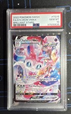 Sylveon VMAX TG15/TG30 Swsh09: Brilliant Stars Trainer Gallery Holo on eBay