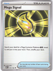 Mega Signal 121/132 Mega Evolution Uncommon Trainer-Item