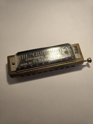 Rare Vintage M. Hohner ''The Chromonica'' Chromatic Harmonica (1927-1937)