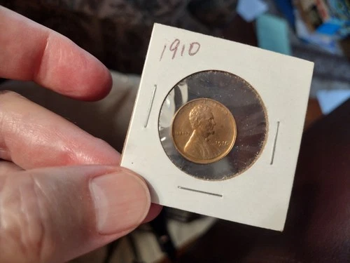 1910 P Lincoln Cent unc details