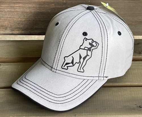 ✅Mack Truck Hat Gray Snapback Cap Men's Licensed Product Dog Logo One Size NWT~~ - Picture 2 of 13