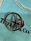 Tiffany & Co Sterling Silver Tie Pin Lapel Pin 925, 3.5g, 2cm, Vintage . 2pc — photo 4