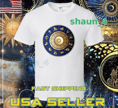 NEW SHIRT VEDIC ASTROLOGY HOROSCOPE ICON LOGO UNISEX T-SHIRT FUNNY SIZE S TO 5XL