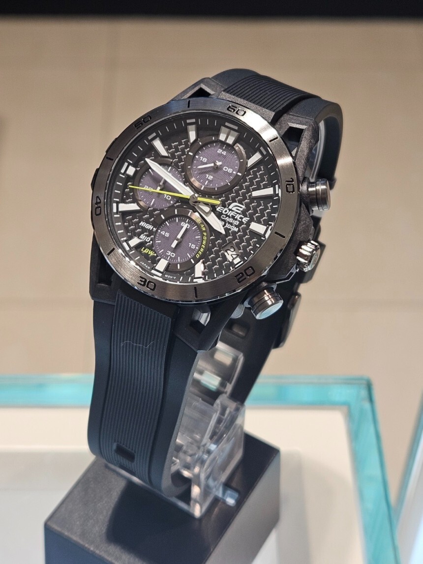 Casio Edifice EQS-960PB-1AVUDF Tough Solar Black Watch