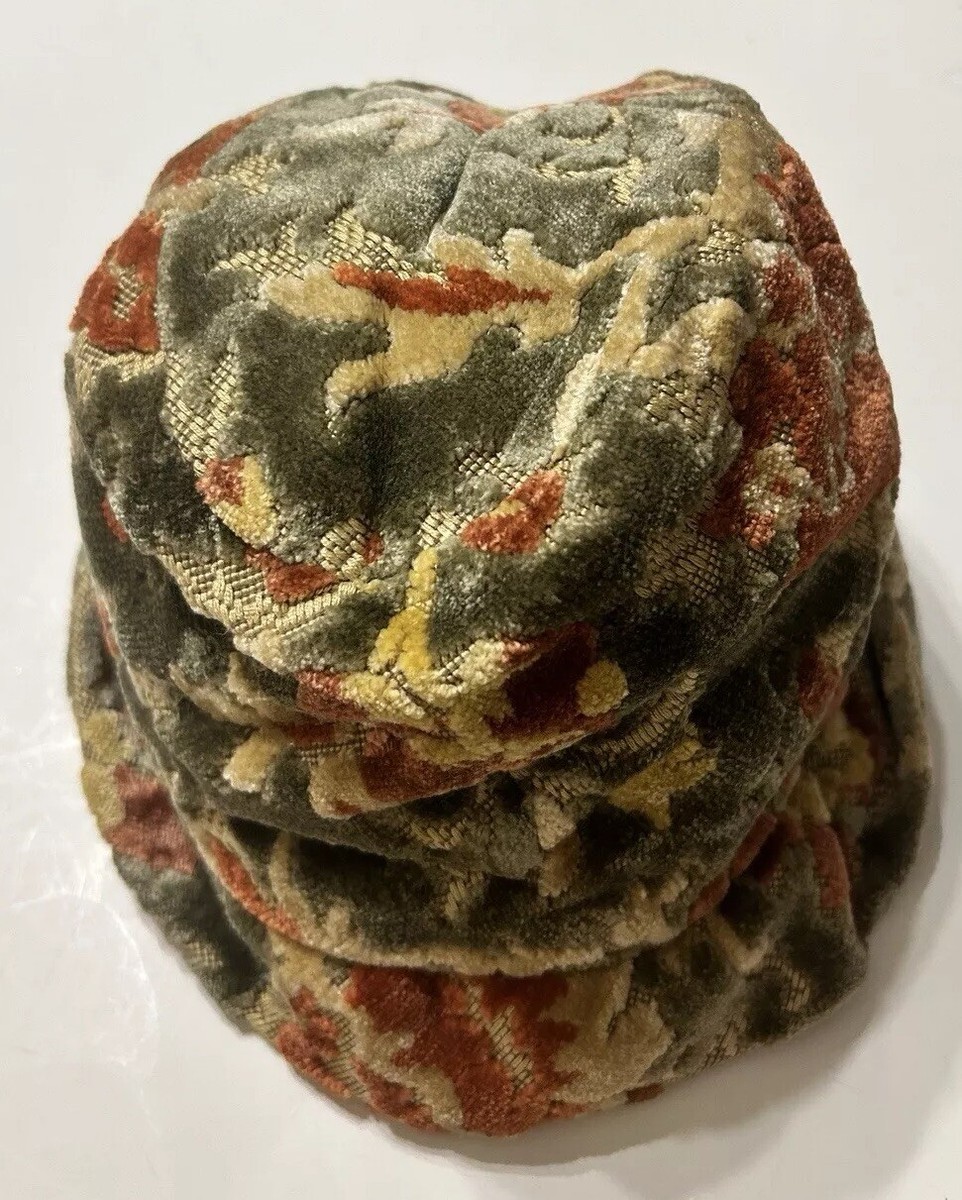 Vintage Sutan 60s Chenille Carpet Tapestry Hat EUC | eBay display picture 3