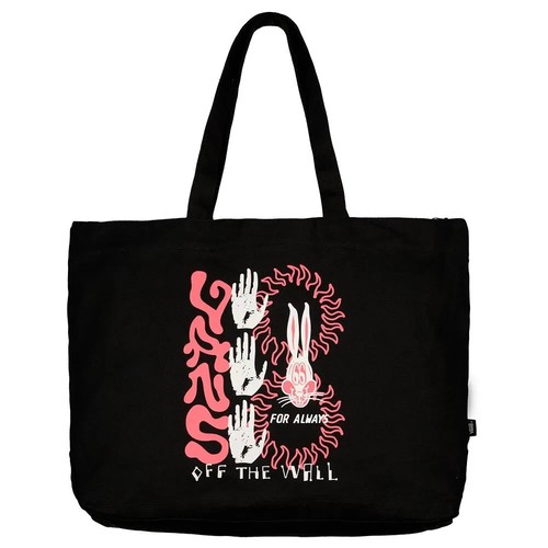 Vans Women's Black Multi Campus Tote Bag (VN000HE9BLK) - NWT