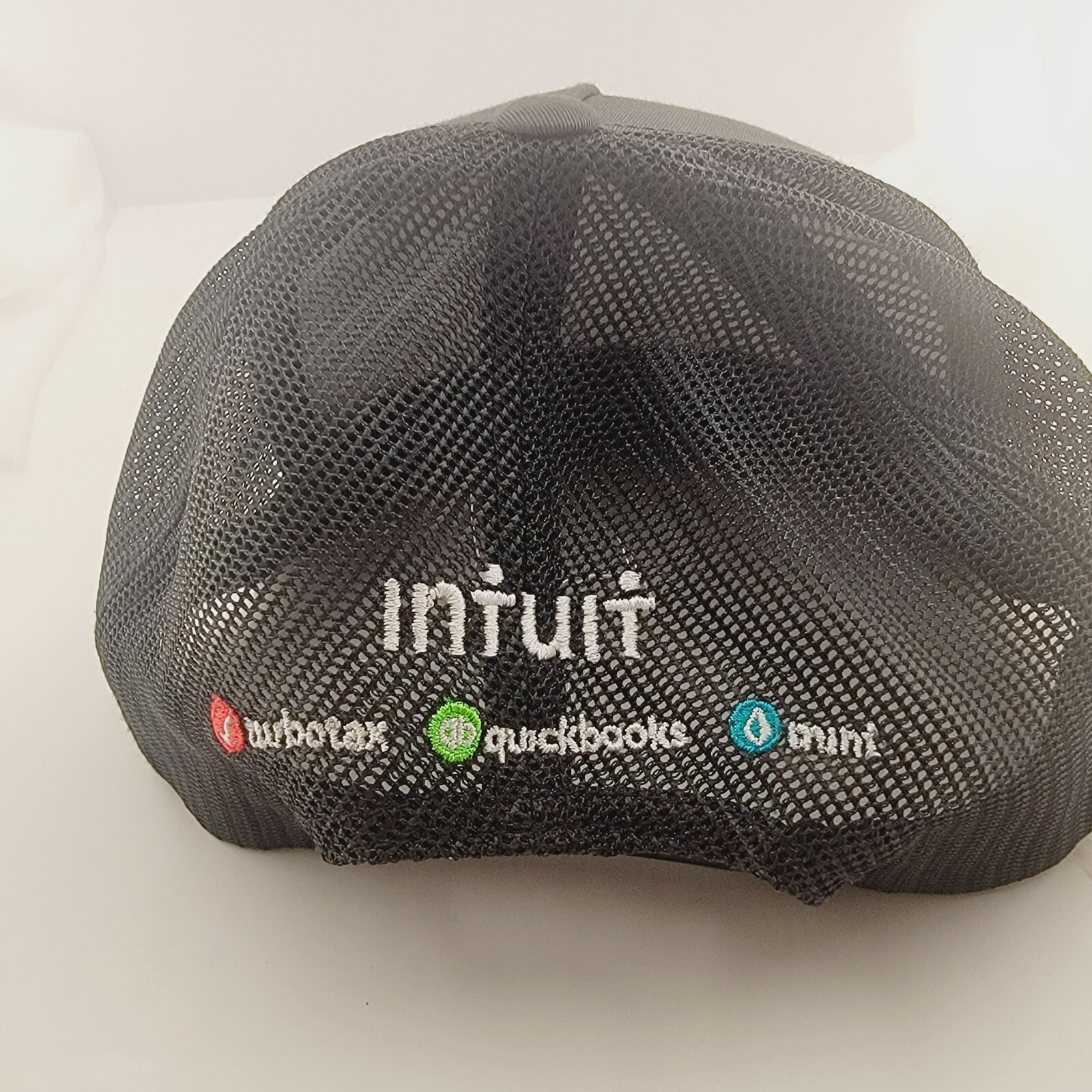 Intuit Open Sourcerer Hat Gray Mesh Snapback Yupo… - image 3