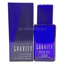 Gravity by Coty for Men 1.7 oz Cologne Spray NIB 100 AUTHENTIC