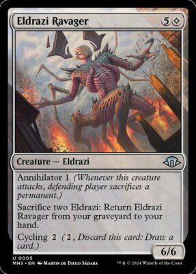 x4 Eldrazi Ravager U MTG Modern Horizons 3 M/NM, English