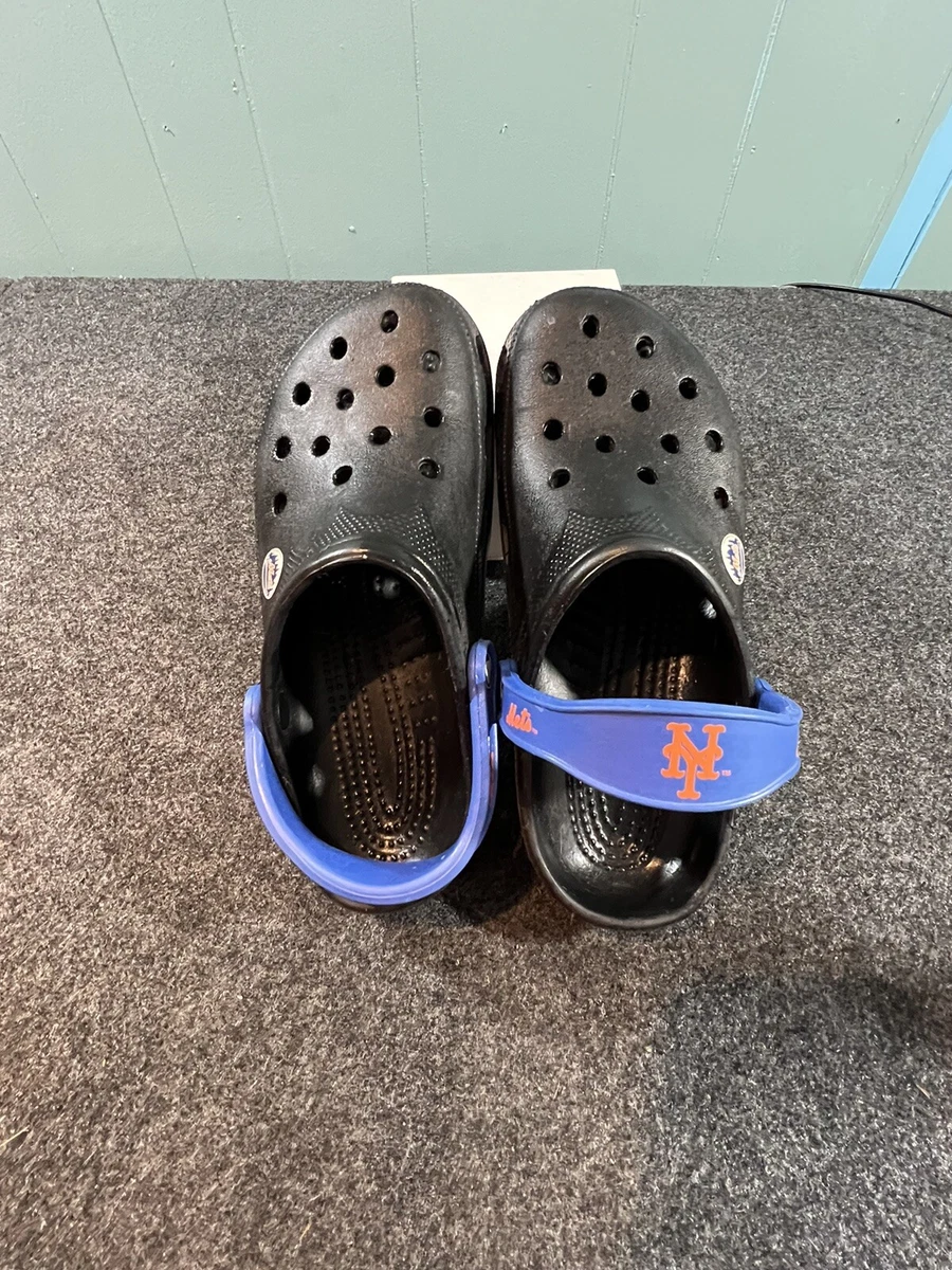 RARE Men s Size 6 7 womens 8 9 New York Mets CROCS MLB NY Shoes