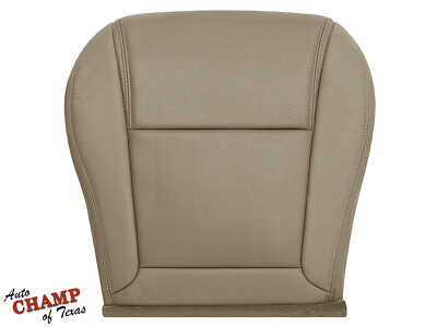 2004 Honda Pilot -Driver Side Bottom Replacement Leather Seat Cover Tan PERF