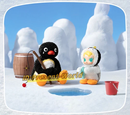 Baby Molly × Pingu Happy Fishing Serie Plüsch Blindbox bestätigte Figur # - Bild 6 von 29