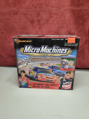 New Jeff Gordon Dale Jarrett Race For The Finish Playset Galoob
