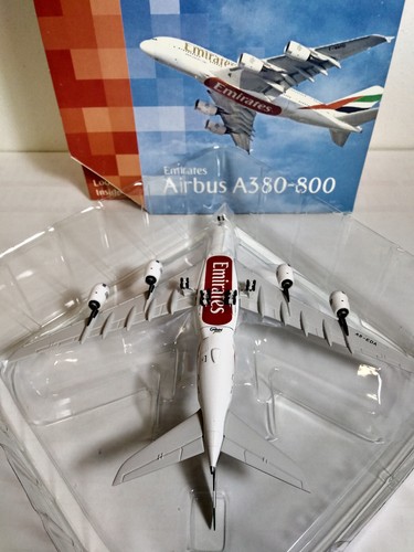 Gemini Jets 1:400 Emirates FIRST A380-800 A6-EDA Rare Collectible Model MINT - Foto 6 di 19