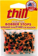 Thill Premium Bobber Stops for Fishing Floats, Fishing Gear and Accessories, 40