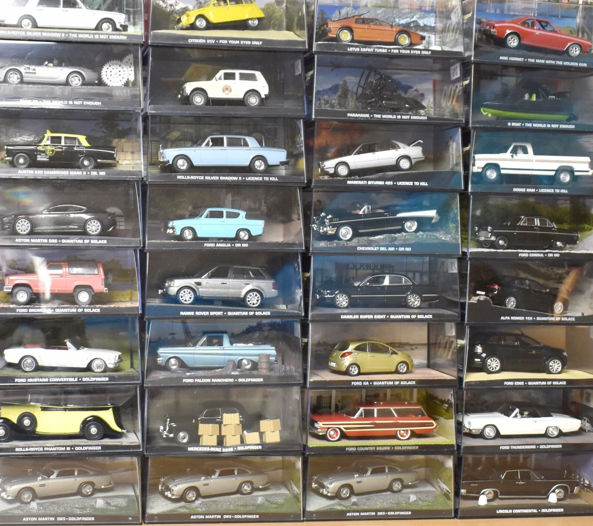 Voitures miniatures james bond 007 hotsell