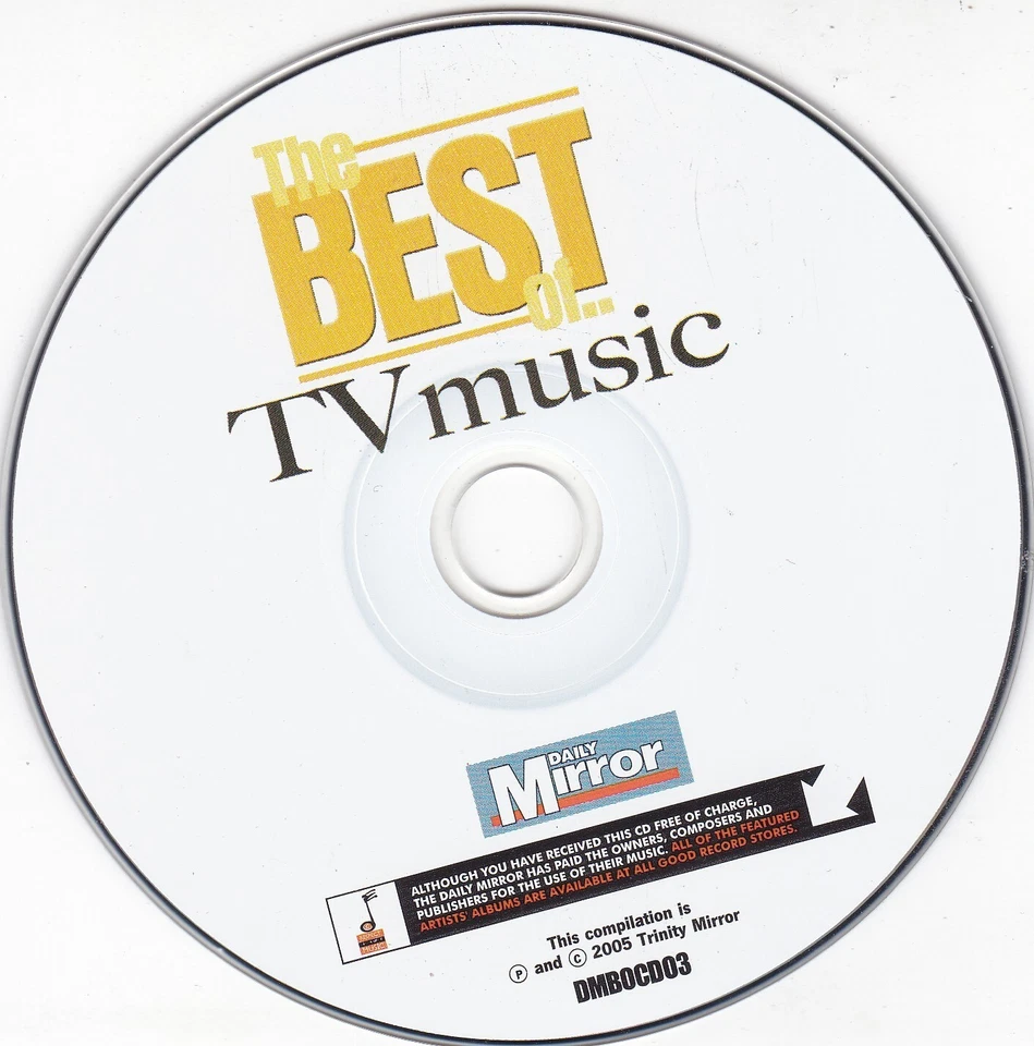 THE BEST OF.. TV MUSIC ( DAILY MIRROR Newspaper CD ) - Bild 3 von 3