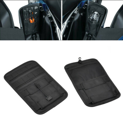 2x Satteltaschen Seitenkoffer Deckel Organizer Für Harley Touring Road Glide Neu