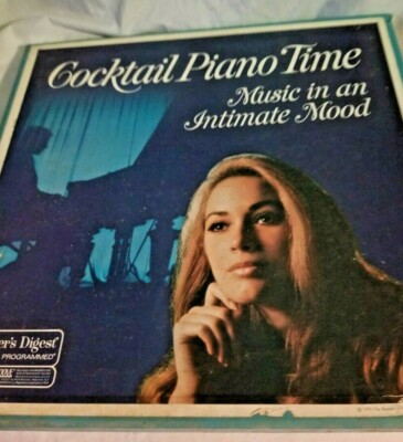 Cocktail Piano Time Music In An Intimate Mood Readers Digest 4  Lp Box Set 