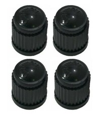 4pcs Valve Stem Caps Black Air Caps Tire Caps Brand New Qty4