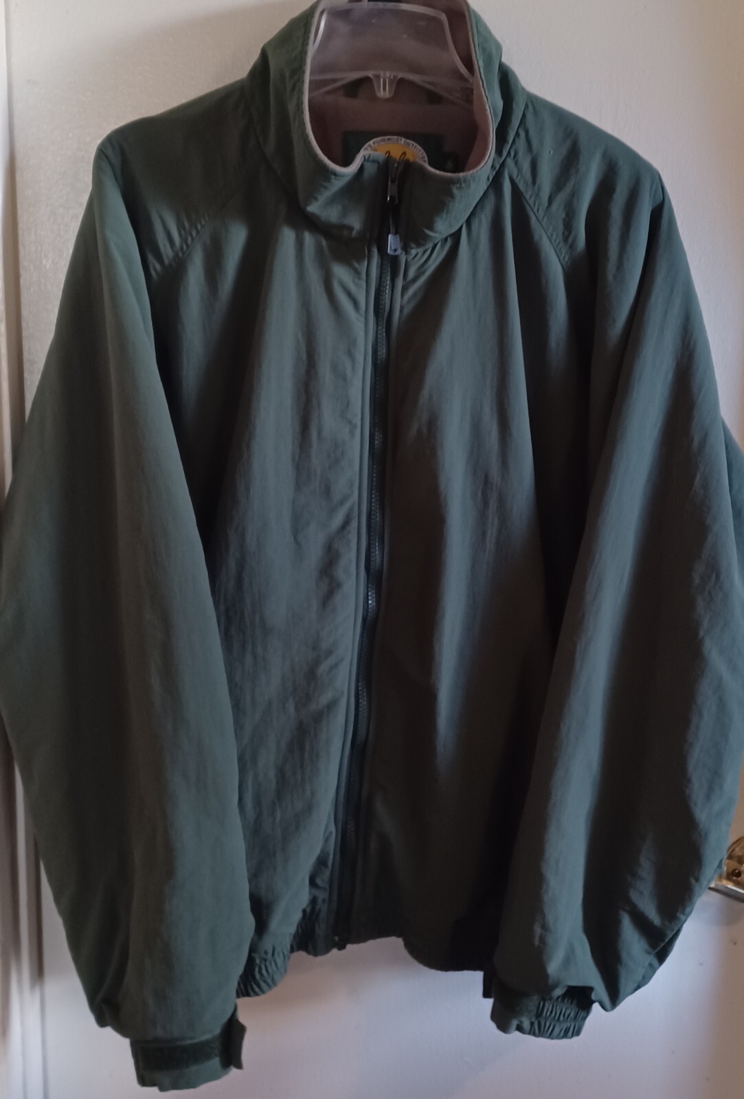 Cabela's Outdoor Gear Men’s XLarge Jacket Fleece Lined Olive Green Nylon 3Pocket eBay