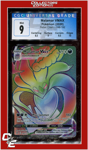 Malamar VMAX graded CGC 9 for sale on eBay