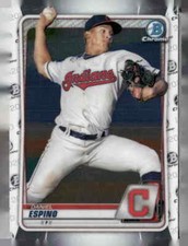 2020 Bowman Draft #BD-26 Daniel Espino Chrome