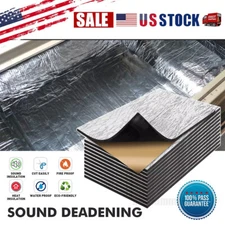 20 PACK Firewall Sound Deadener Car Roof Heat Shield Insulation Deadening Mat US