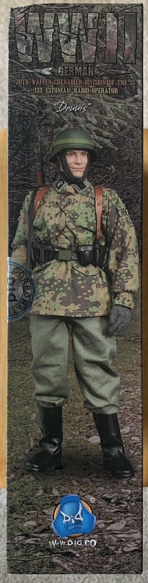 Figurine 1/6 DID Dennis - 20th Waffen 1st Estonian D80143 - Collection - NEUVE