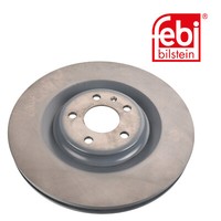 Febi Bilstein 2X Bremsscheibe Hinten Ø350 Mm FüR VW Touareg CR7 3.0 TDI Audi A6