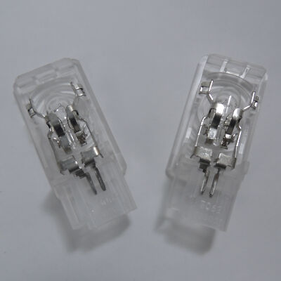 New OEM GM Courtesy Lamp Housing Pair w/W5W Bulb 13503058
