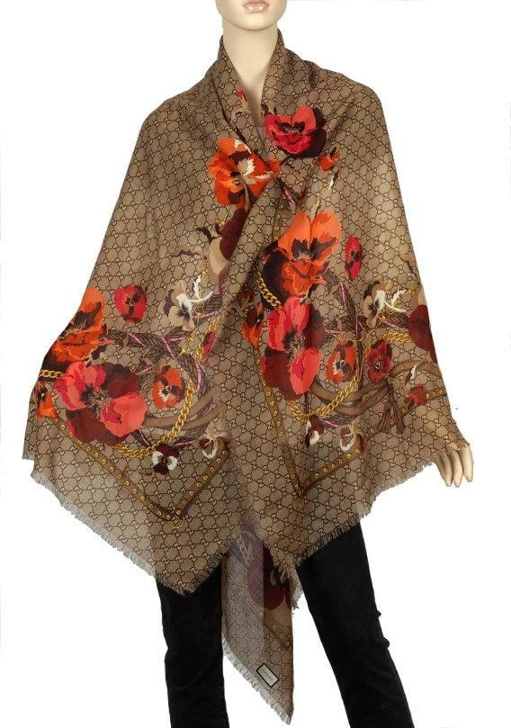 gucci oversized scarf