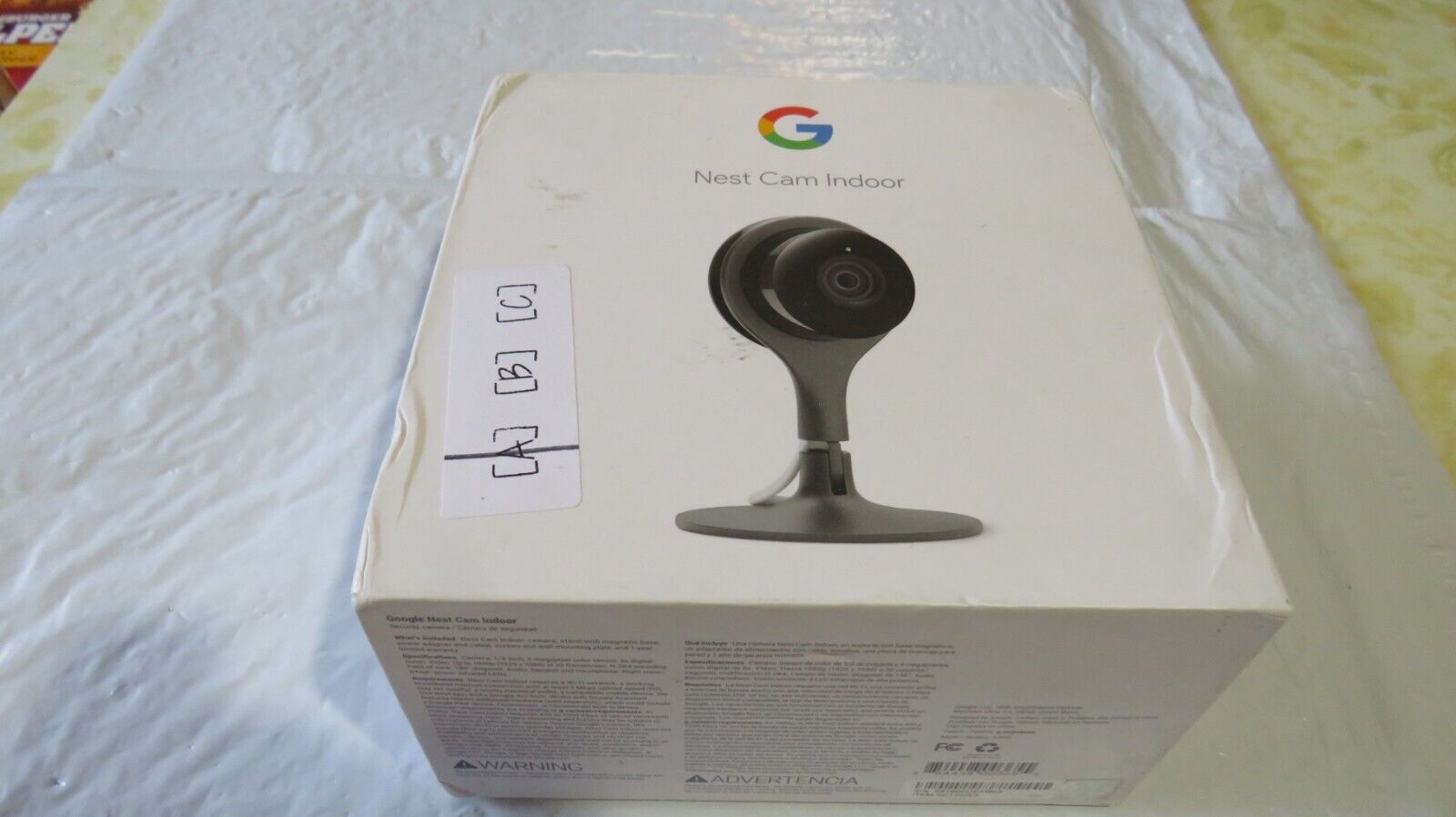 Google Nest Cam Indoor - 1st Generation - Wired Indoor Camera