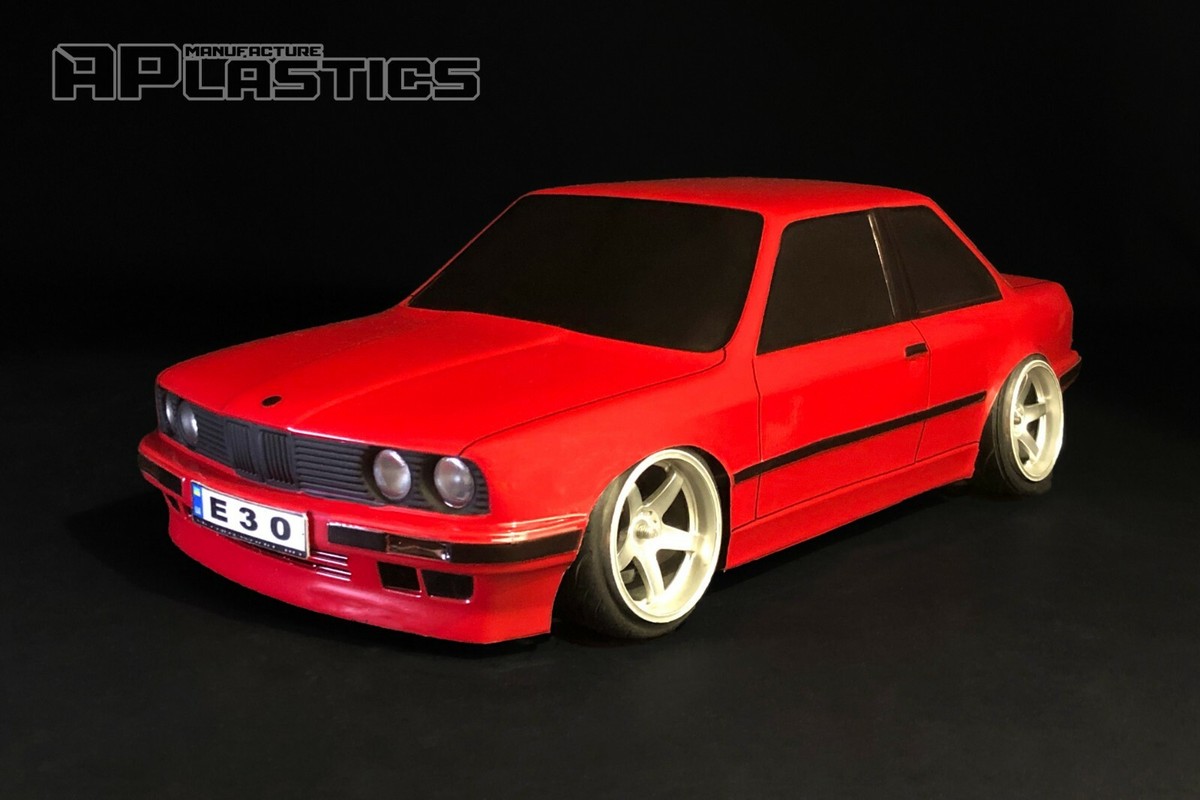 RC Body Car Drift Touring 1:10 BMW 3 E 30 Coupe Stock style