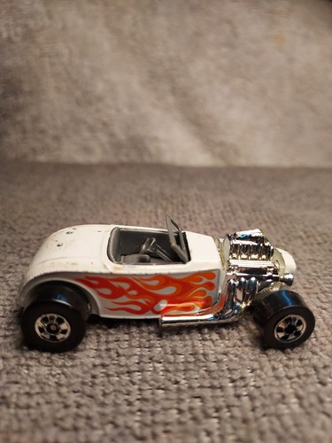 Hot Wheels Street Rodder Bianco Personalizzato '32 Ford Roadster Vintage HK BW Blackwall - Foto 3 di 9