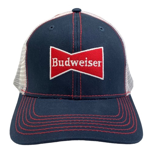 Vintage 80's Budweiser Beer Clydesdales Patch Mesh Trucker