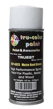 Tru-Color Matte Roof Brown Spray 4.5oz - Hobby and Model Enamel Paint - #4023