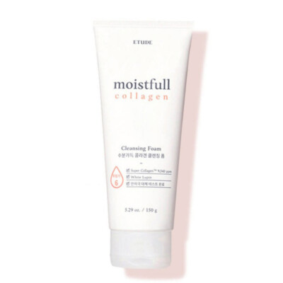[ETUDE HOUSE] Moistfull Collagen Cleansing Foam - 150ml / Free Gift
