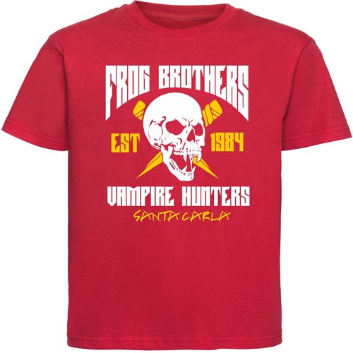 FROG BROTHERS KIDS T-SHIRT Lost Boys Vampire Film Movies Funny Quotes Geeky - Picture 3 of 18