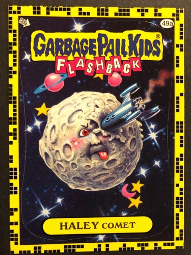 Garbage Pail Kids 2011 Flashback Series 2 YELLOW Base Sticker/Card *Pick One* - Picture 70 of 161