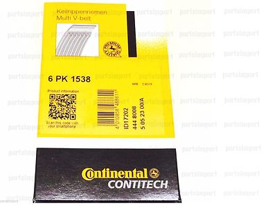 Serpentine Drive Belt For BMW - OEM Contitech Belt For Alternator, Water Pump & Power Steering