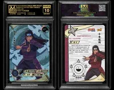 NARUTO KAYOU HASHIRAMA SENJU #NR-UR-027 FOIL UR MANA 10 GEM MINT -AI GRADE-