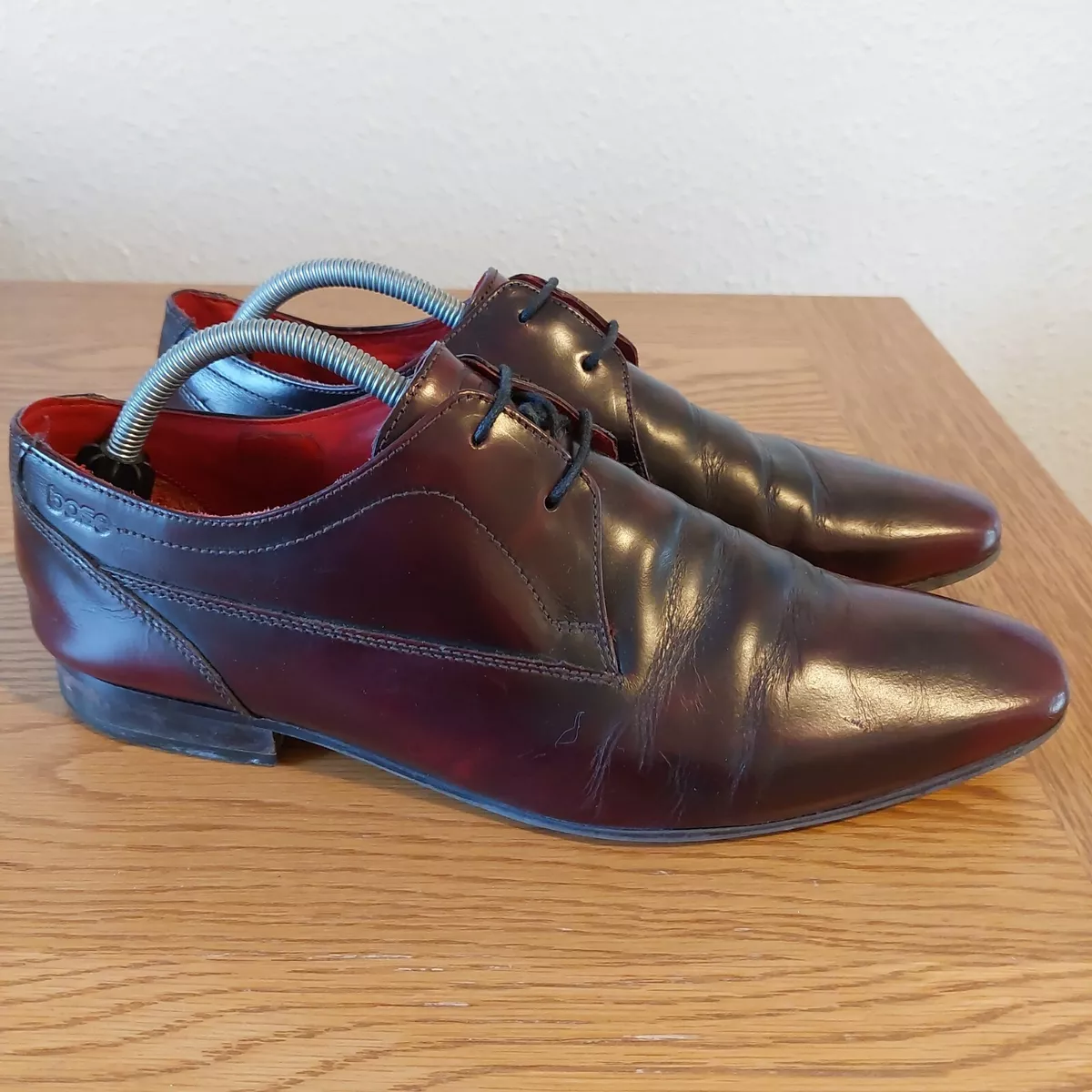 Oxblood store leather shoes