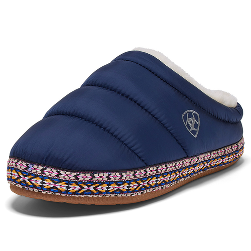 Zapatilla zueco AR2696 Ariat Crius para mujer - azul marino NUEVO - Imagen 2 de 2