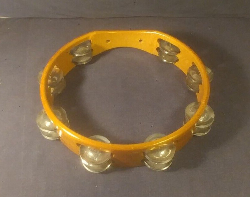 Toca Percussion - Tambourine - wooden frame, 16 pads  NR