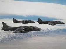 DOCUMENT STRAIGHT/BACK MCDONNELL DOUGLAS AV-8B HARRIER II VSTOL COMBAT AIRCRAFT