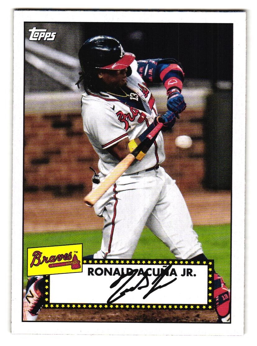 TOPPS ロナルド アクーニャ ジュニア JAPAN EDITION 2021 2021 Topps Japan Edition RONALD ACUNA JR - ATLANTA BRAVES